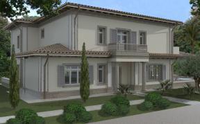 Demolizione e ricostruzione villa in Forte dei Marmi (2019)